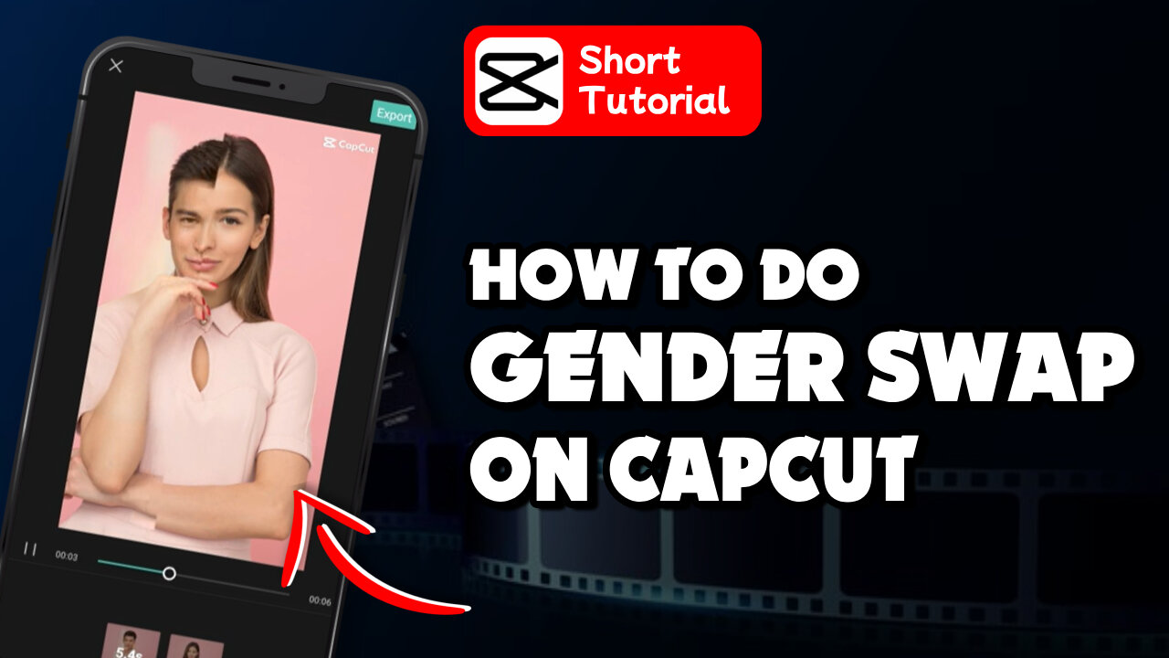 How to do gender swap on capcut