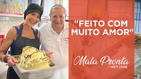 Patty Leone experimenta o famoso sorvete da Gelateria Miracolo em Paraty | MALA PRONTA