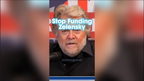 Steve Bannon: Ukrainians Don't Want To Die For Zelensky & His Bosses in The CIA Anymore - 1/31/24