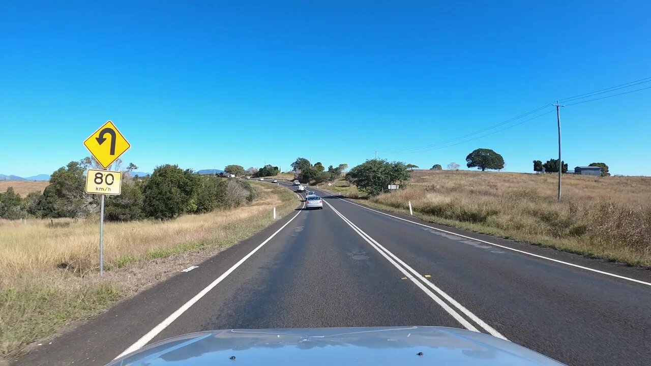 Driving in Queensland | Ipswich to Beaudesert (Timelapse)