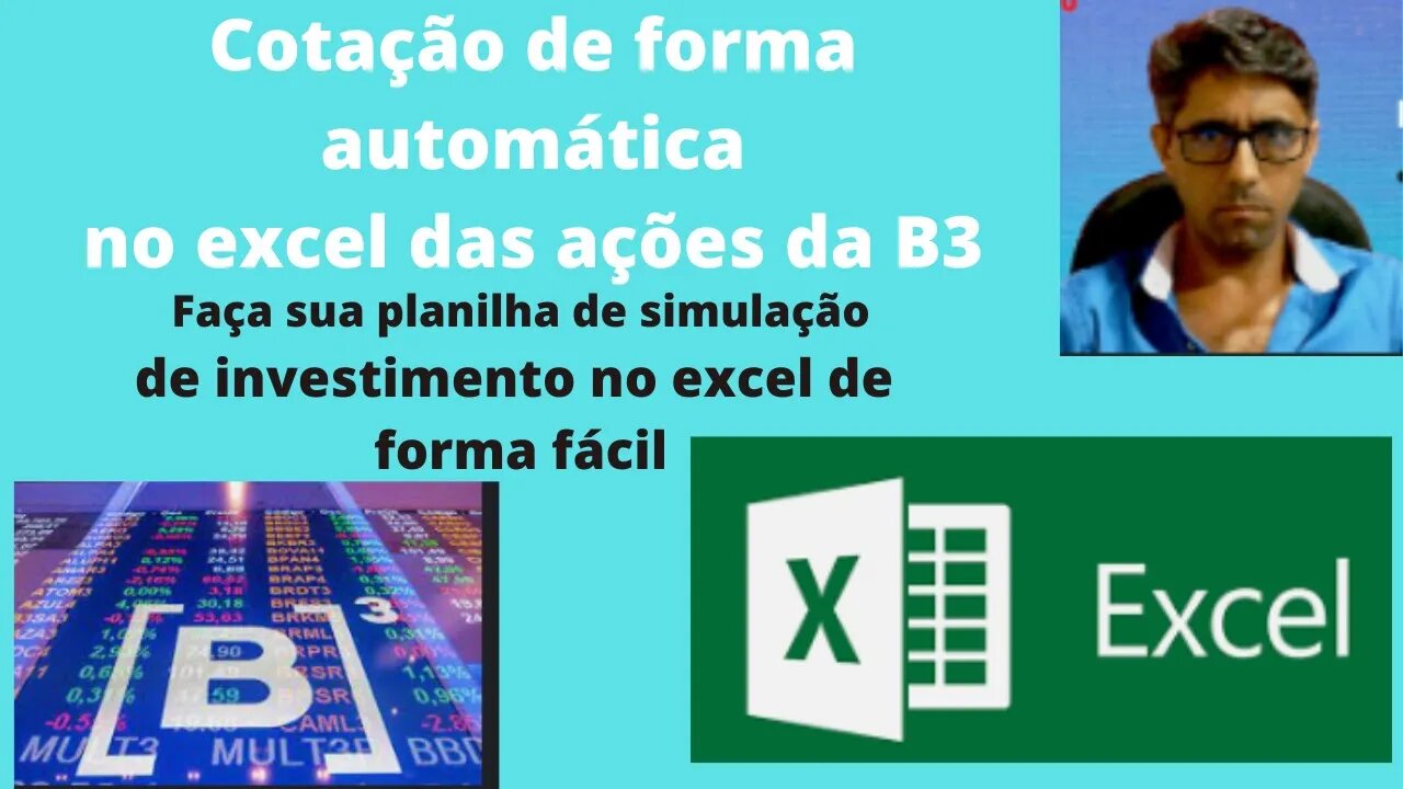 Cotação das ações no Excel de forma automática e fácil