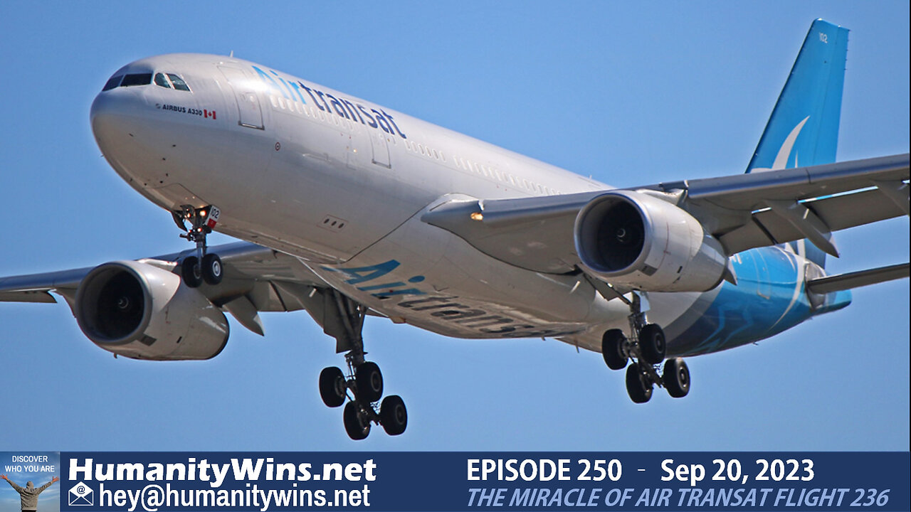 Episode 250 - The Atlantic Glider: The Miracle Of Air Transat Flight 236