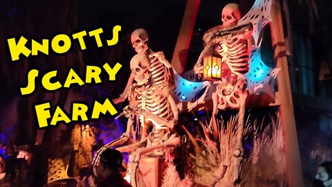 Knotts Scary Farm 2021 Boo-fet, Mazes, Rides, and Shows!