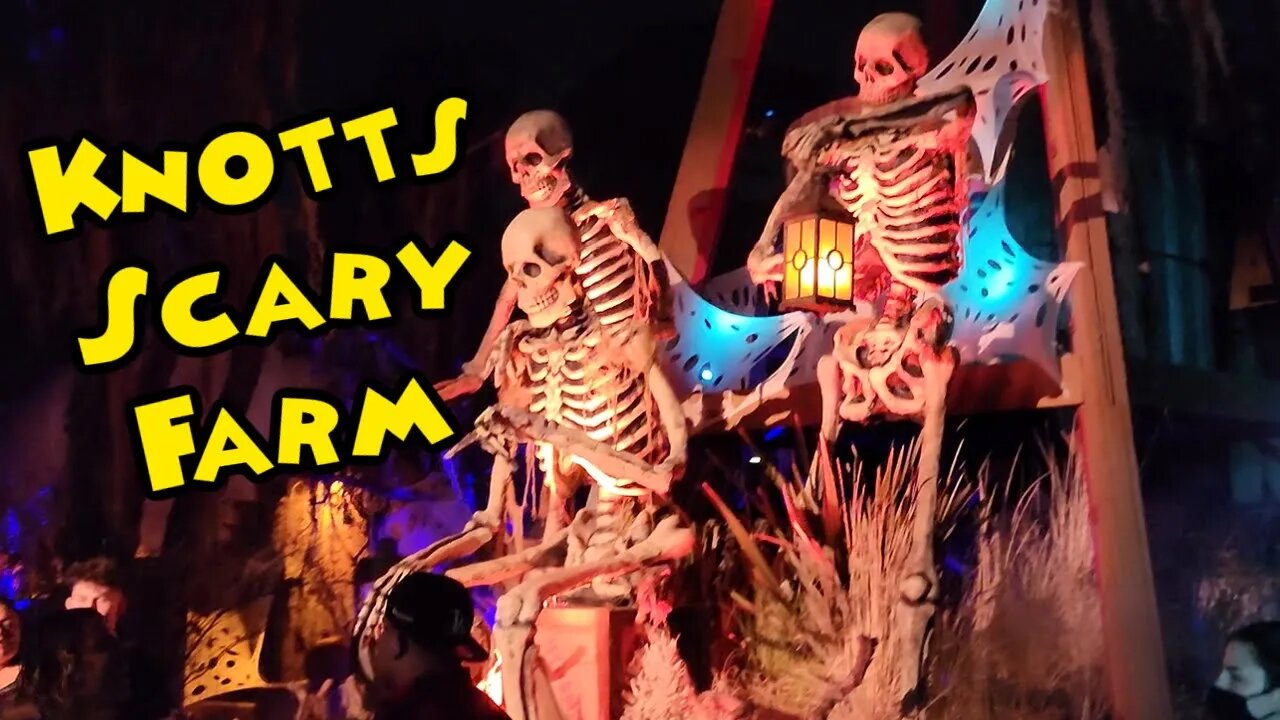 Knotts Scary Farm 2021 Boo-fet, Mazes, Rides, and Shows!