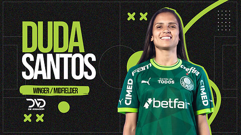 DUDA SANTOS | PONTA - MEIO CAMPO | PALMEIRAS (SP) - ART SPORTS MANAGEMENT