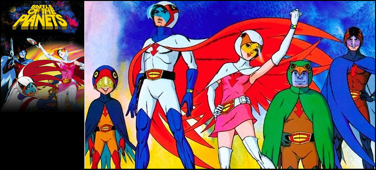 Battle Of The Planets G-Force ( A Swarm Of Robot Ants ) Full Cartoon 1978