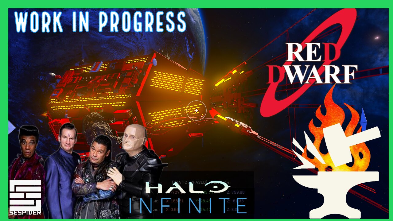 Red Dwarf Forge Map - Work In Progress - Halo Infinite