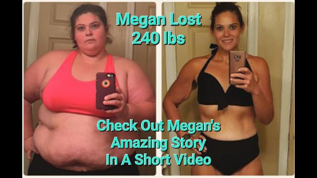 Megan's Weight Loss Miracle (CLICK THE LINK OR SCAN THE QR CODE FOR THE FULL STORY)