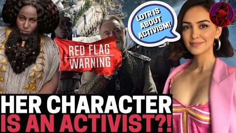 Lord Of The Rings Fans DEMOLISH Rings Of Power Actress For Saying HER CHARACTER Is An ACTIVIST!