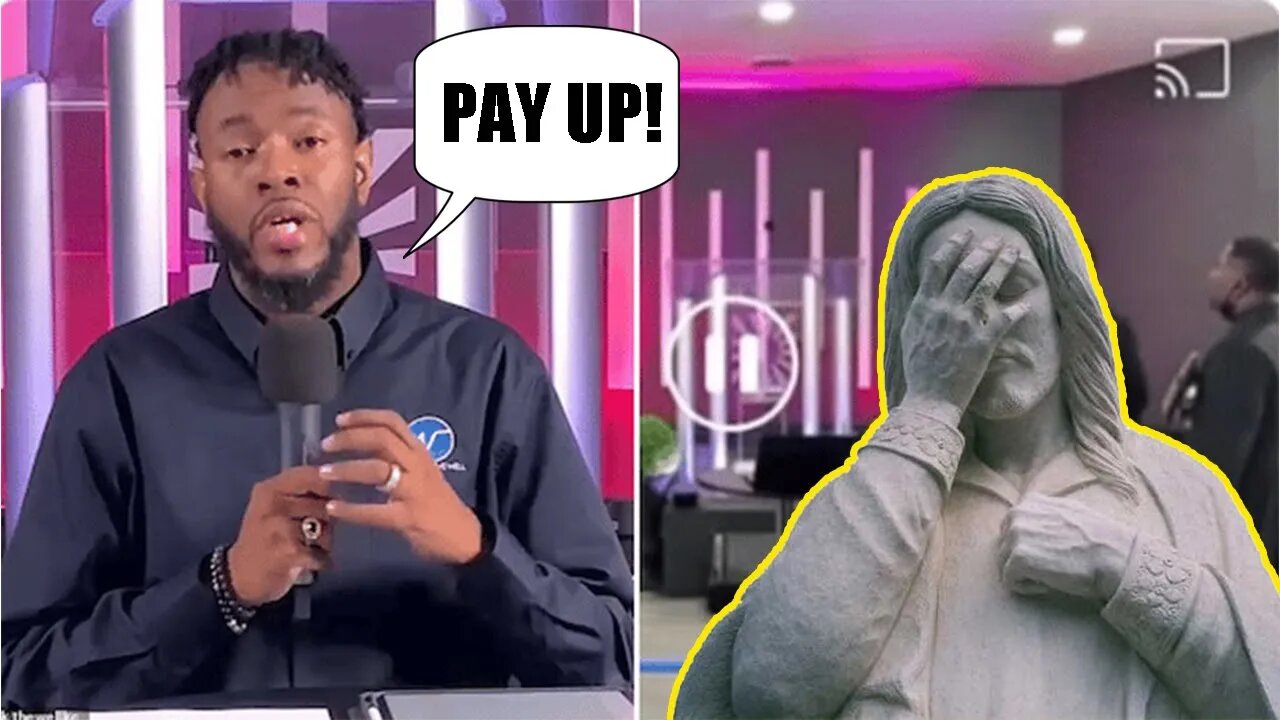 Pastor RIPS "BROKE" his congregation for not buying him an EXPENSIVE Movado watch in a sermon!