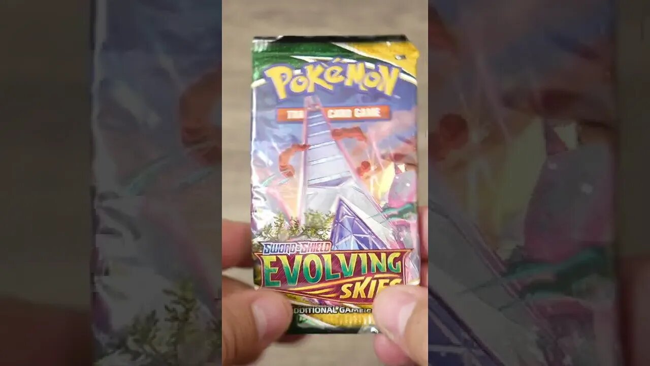 #SHORTS Unboxing a Random Pack of Pokemon Cards 133