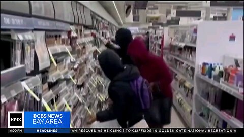 Walgreens ransacked in San Francisco on Easter Sunday.