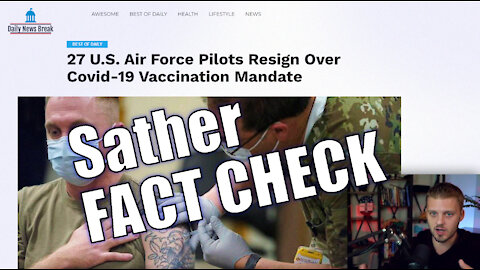 Did 27 Air Force Pilots Quit Over Vaccine Mandates? A Discernment Exercise.