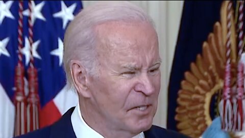 WHAT'S WITH FAUX BIDEN'S FACE? DEMON MANIFESTING?