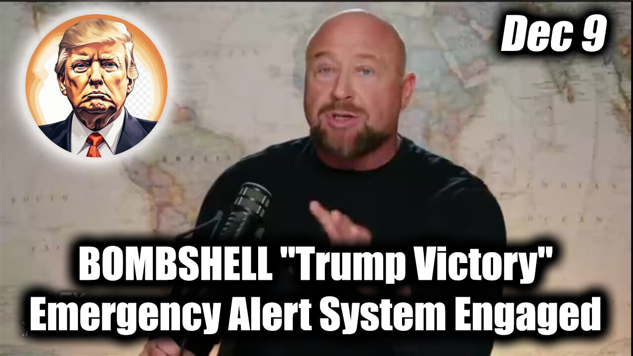 Alex Jones Dropped BOMBSHELL "Trump Victory" - Emergency Alert System Engaged