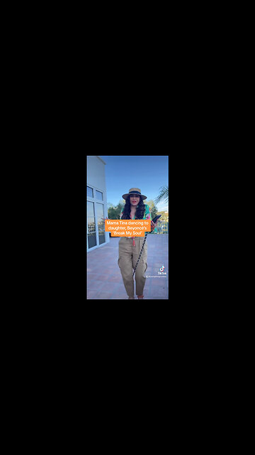 Mama Tina dancing to daughter, Beyoncé’s Break My Soul
