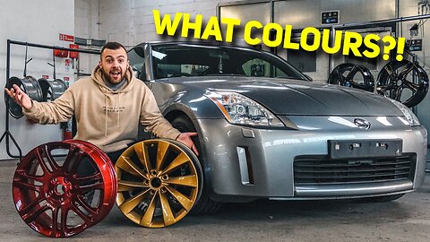 RESTORING WHEELS & BRAKES ON MY NISSAN 350Z