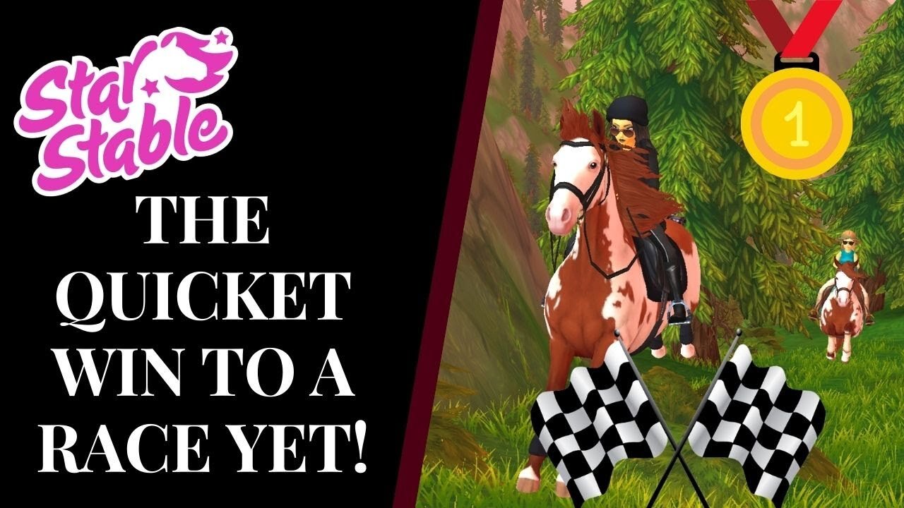 THE QUICKEST WIN EVER! 🤯 Star Stable Quinn Ponylord