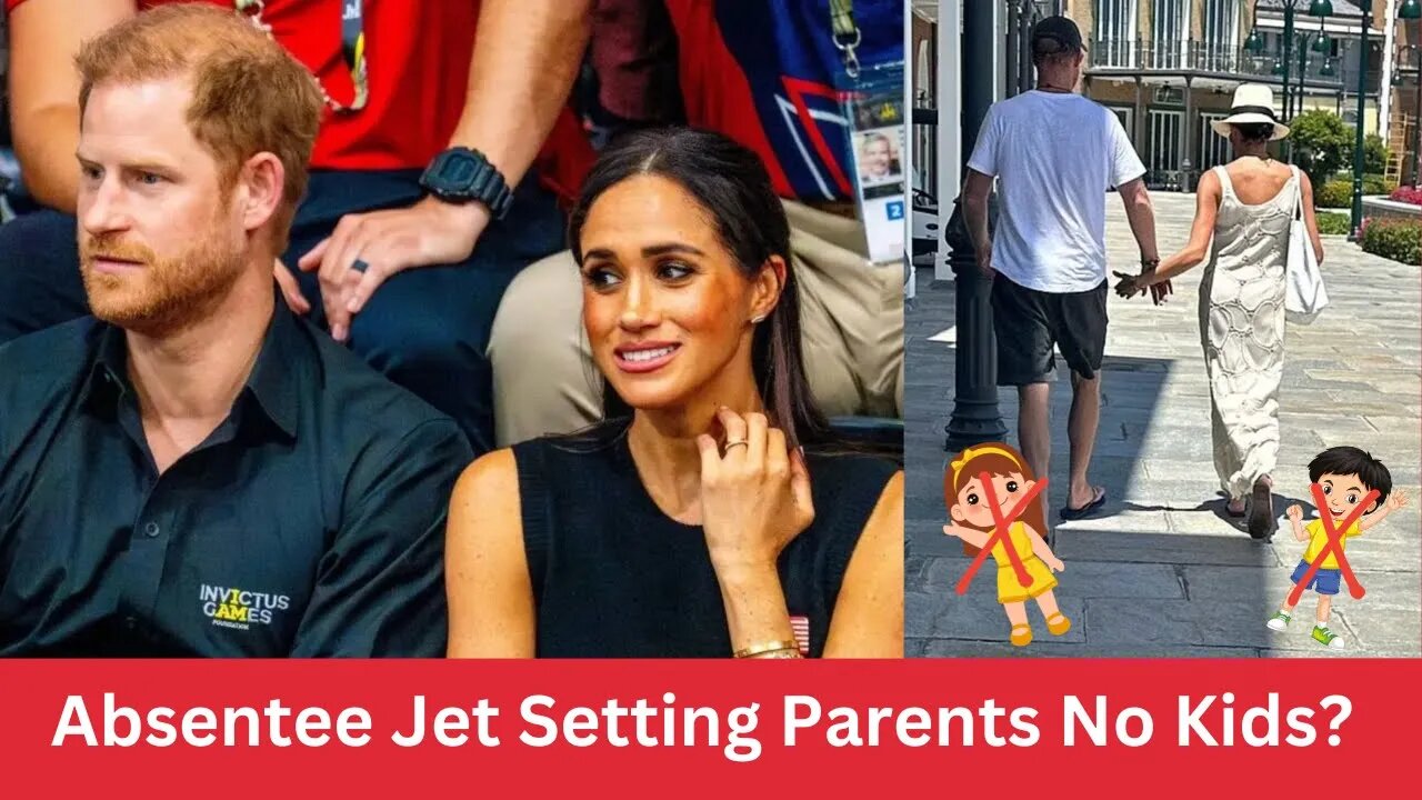 Prince Harry & Meghan Markle Jet Setting Absentee Parents Creating Next Generation of Genetic Pain?