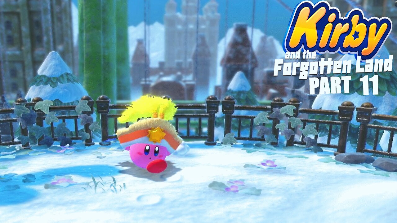 Kirby In A Snowy Land