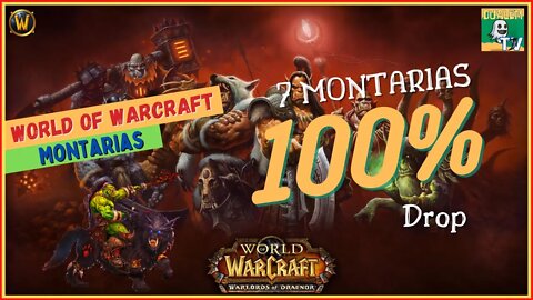 7 montarias em Draenor com 100% de drop