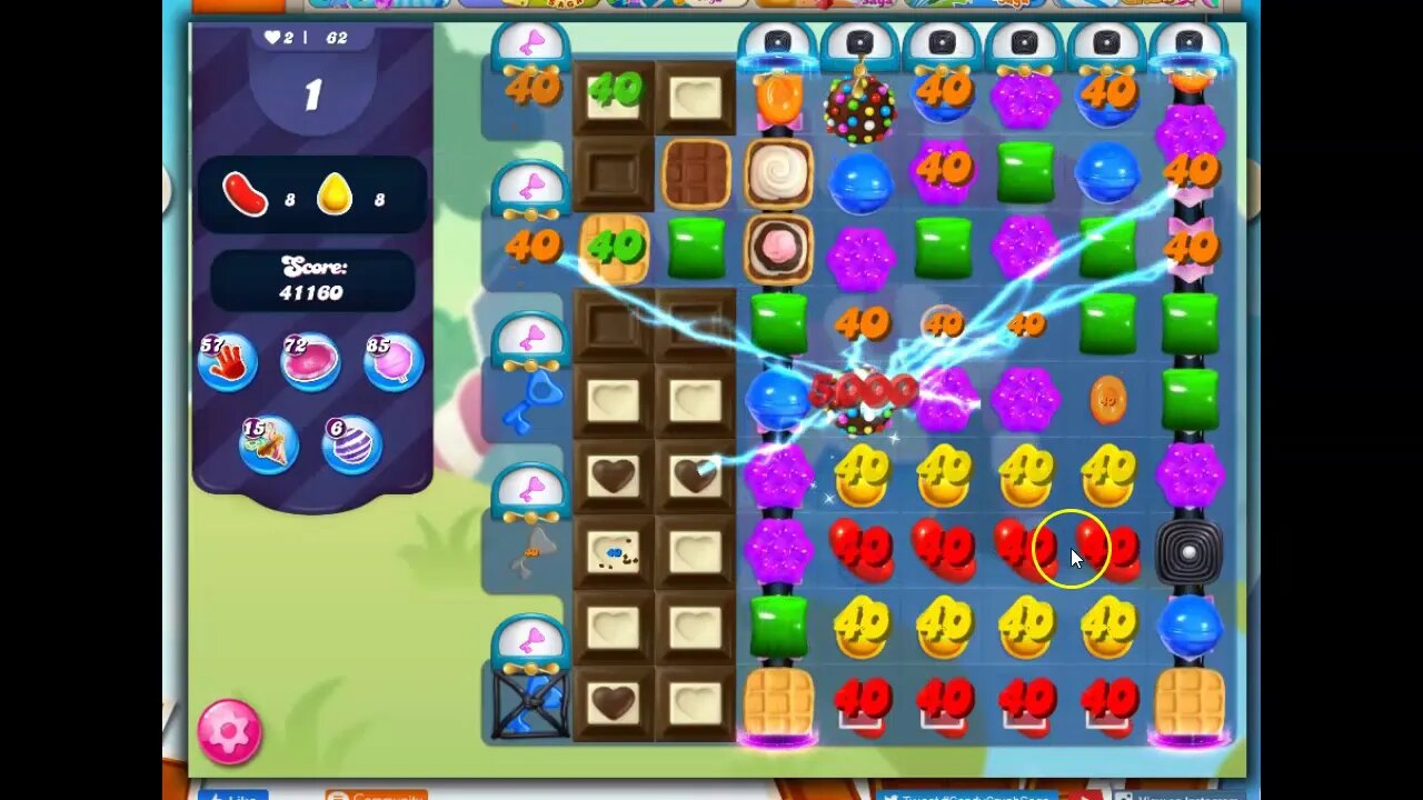 Saltnado: Level 62 Audio Talkthrough for Candy Crush Saga