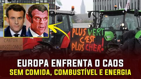 Europa sem energia - Agricultores vão contra o governo da França, Alemanha, Polônia e Portugal