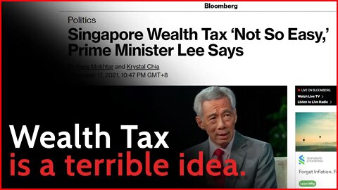 Wealth Tax is a terrible idea