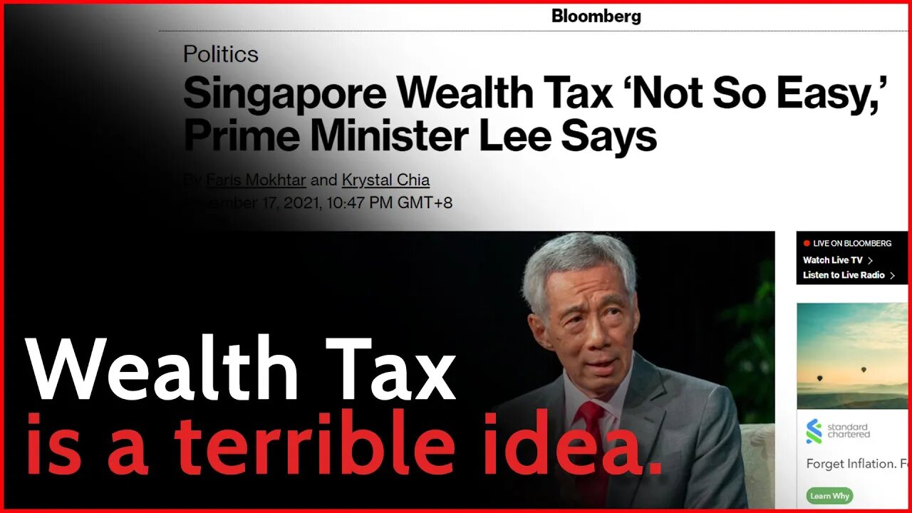 Wealth Tax is a terrible idea