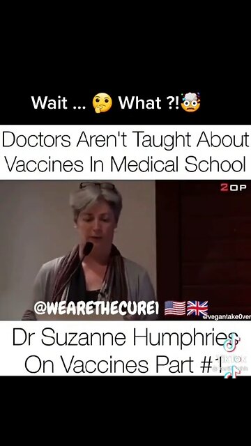 Doctors aren't even taught about vaccines in school apparently 🤔