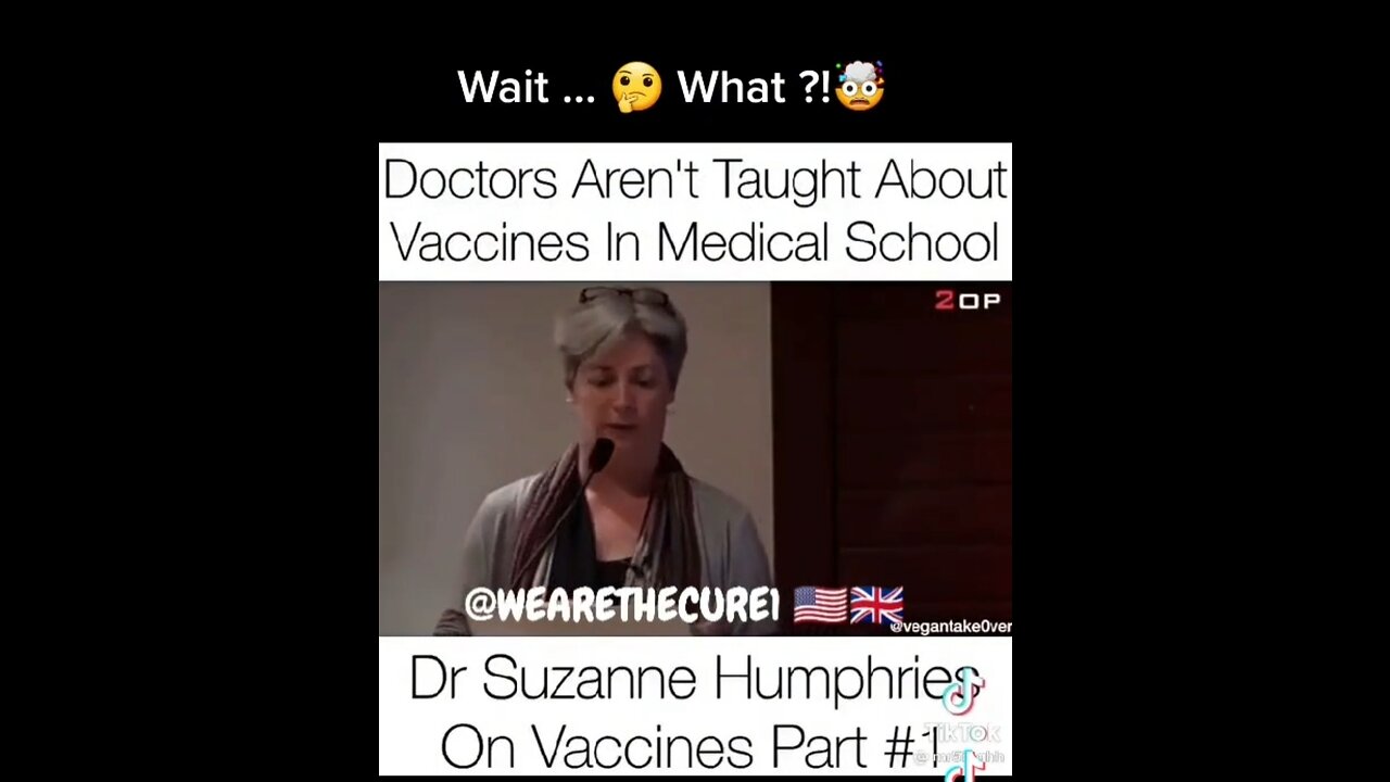 Doctors aren't even taught about vaccines in school apparently 🤔