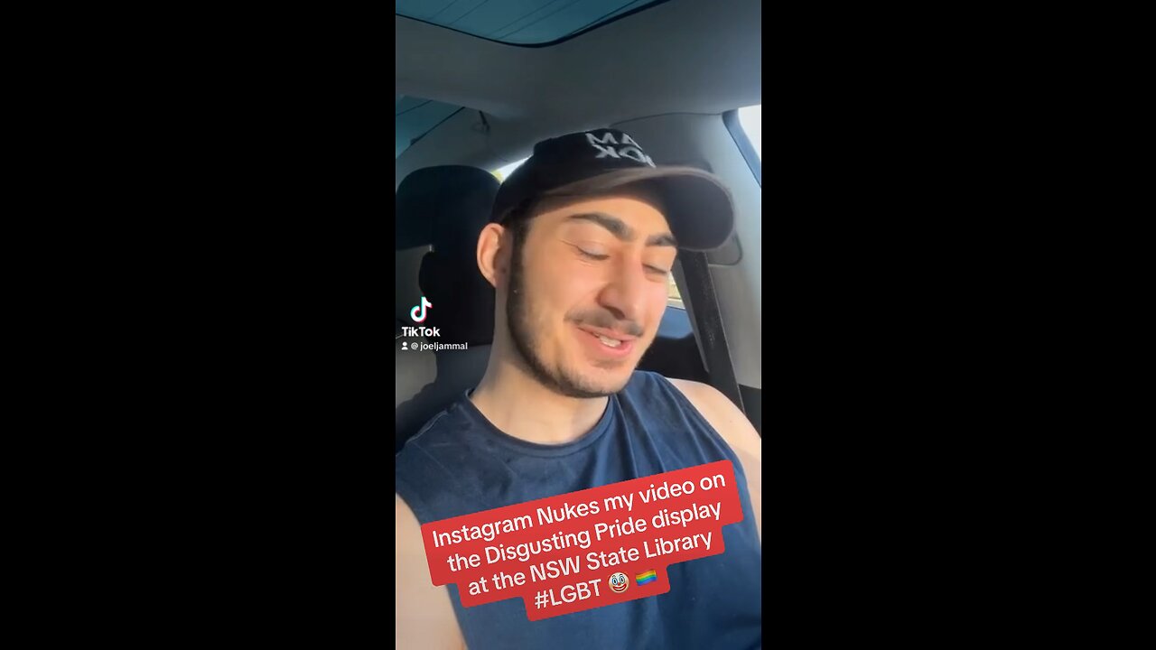 Instagram Nukes my video on the Disgusting Pride display at the NSW State Library #LGBT 🤡 🏳️🌈