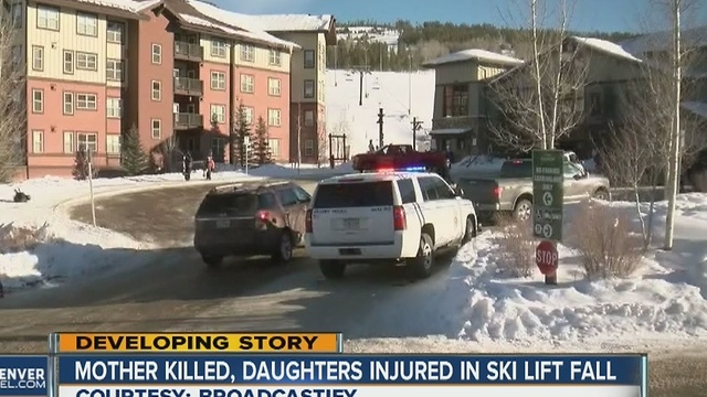 1 dead; 2 injured after falling from ski lift in Colorado