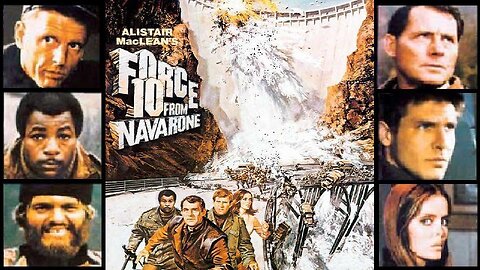 FORCE 10 FROM NAVARONE 1978 Harrison Ford, Robert Shaw & Barbara Bach FULL MOVIE HD & W/S