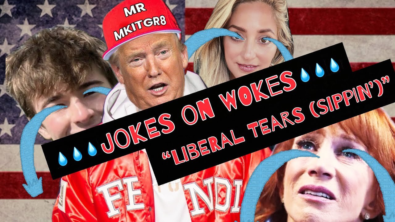 Trump "Liberal Tears (Sippin)" Rap by @JokesOnWokes 💪🦅🎶🎵