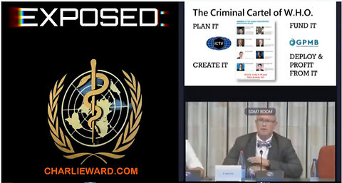 EXPOSED: THE CRIMINAL W.H.O NOW PROVED COVID IS A BIOWEAPON! WITH CHARLIE WARD