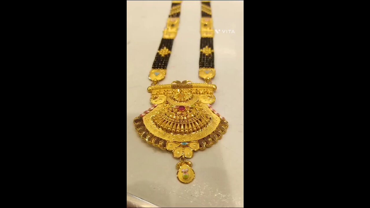 long mangalsutra design##