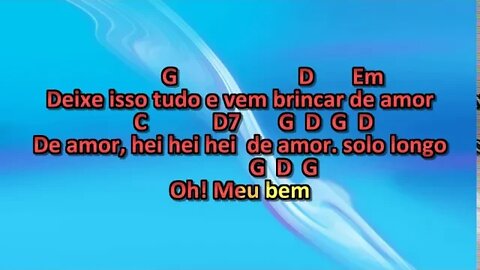 renato e seus blue caps menina linda karaoke playback 2