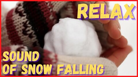 Sound of snow falling! Immediate relaxation! Sleep, rest, meditate, pray, study!