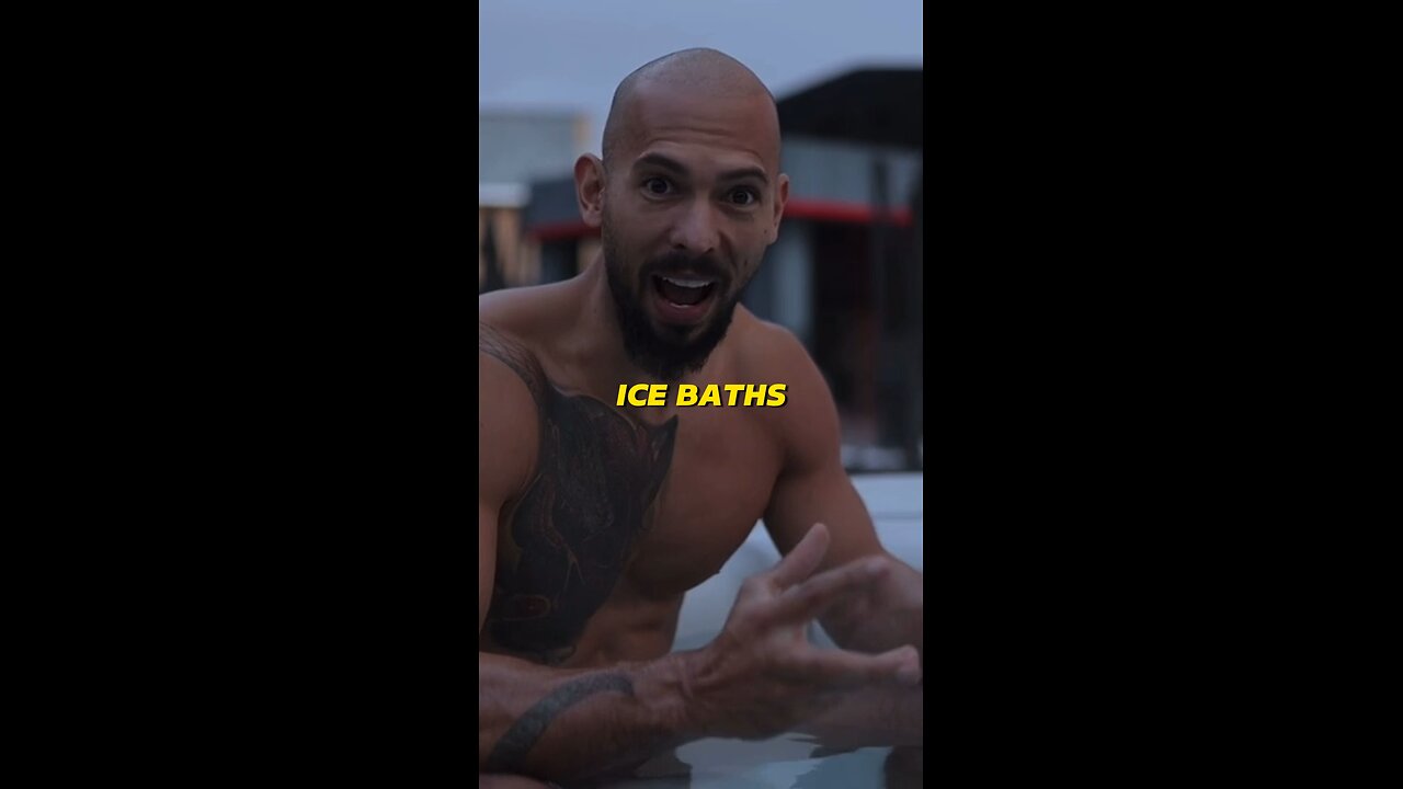 Tate debunks ICE BATHS! #topg #tatespeech #icebaths # fyp #foryou # foryoupage