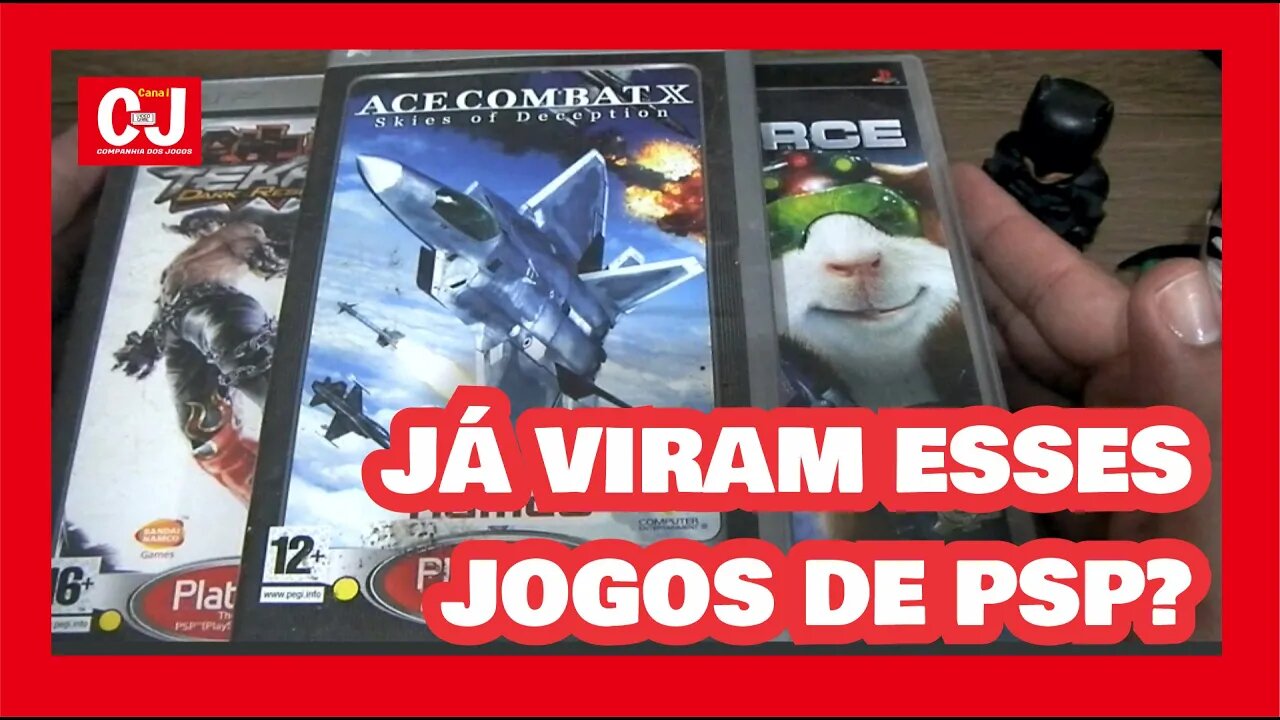 Já viram esses jogos de PSP?