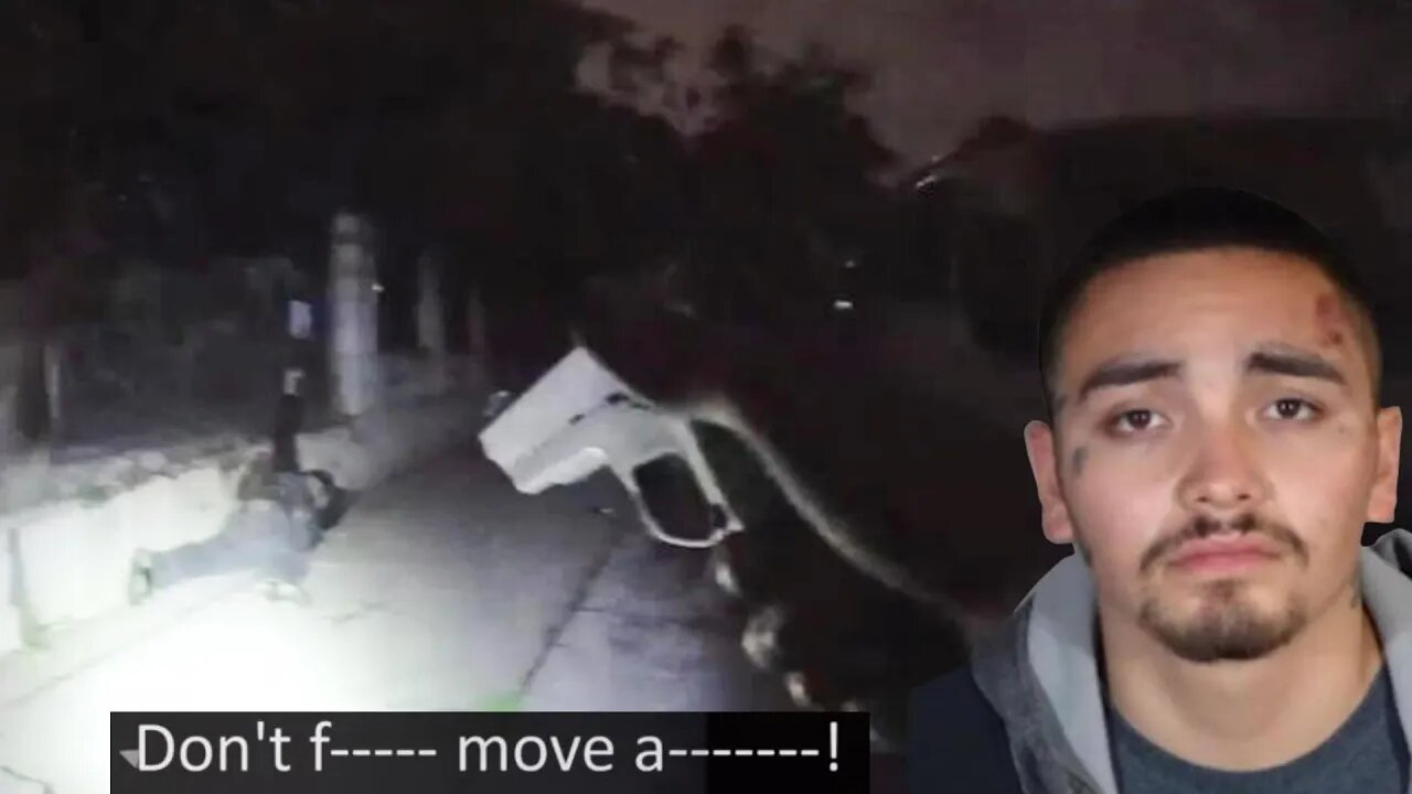 Body Cam: LAPD Officer Shot by Gang Member