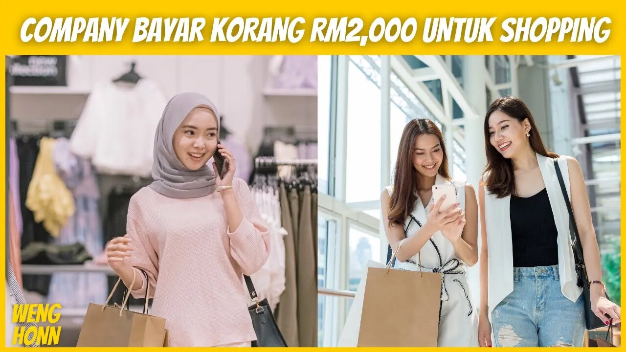 COMPANY BAYAR RM2,000 UNTUK BUAT SHOPPING ! MYSTERY SHOPPER.