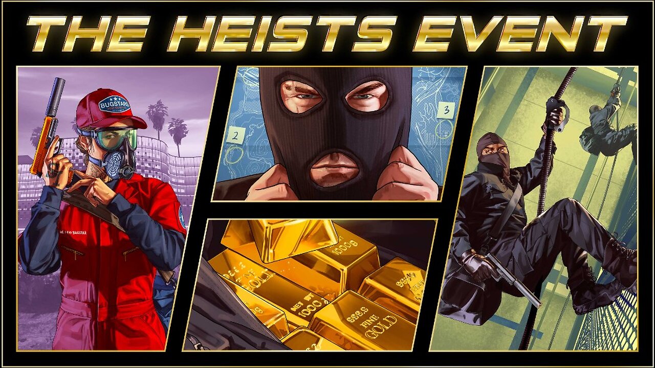 Grand Theft Auto Online - The Heists Event Week 2: Wednesday