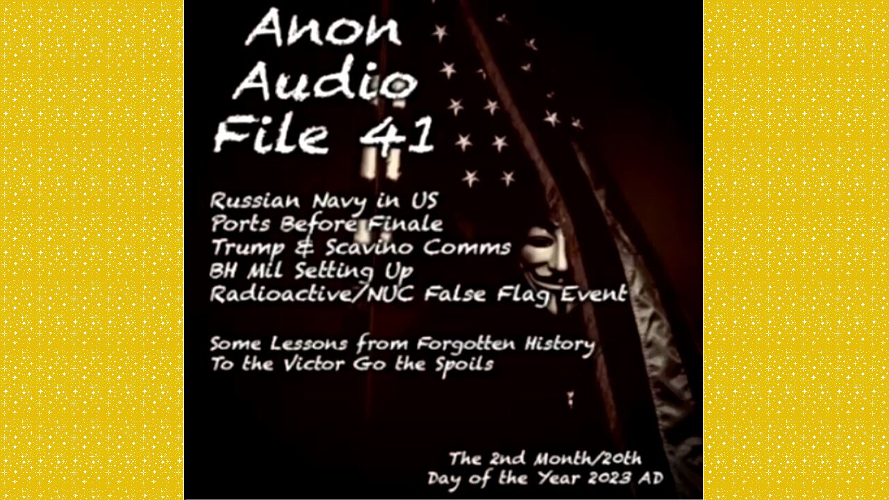 SG Anon HUGE Intel 2/22/23 - Nothing Can Stop It