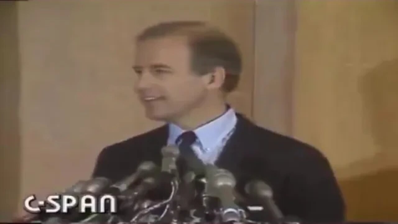 1987 Biden, I'm not an activist