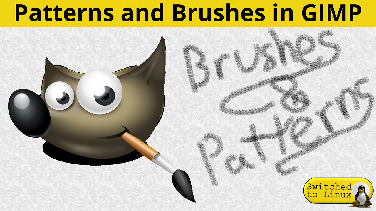 How to Make Brushes and Patterns in GIMP