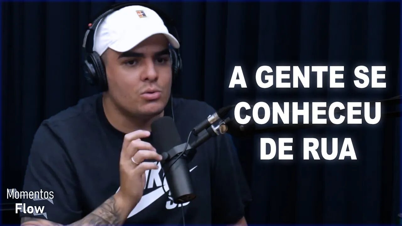 JÚLIO COCIELO E IGÃO SE CONHECERAM DESSE JEITO | MOMENTOS FLOW