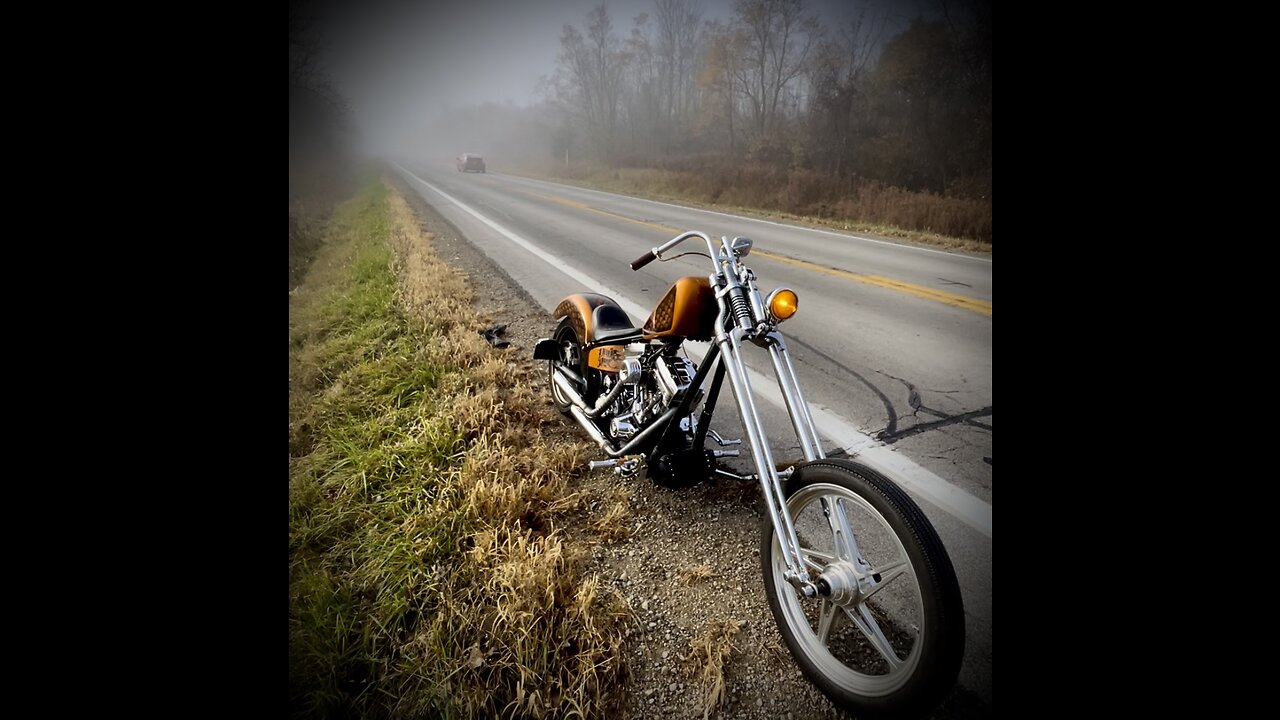 Halloween Chopper Ride through Heavy Fog