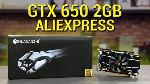 CHEGOU A GTX 650 2GB DO ALIEXPRESS